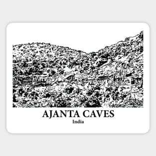 Ajanta Caves - India Magnet